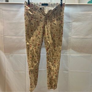 Ralph Lauren Floral Print Jeans